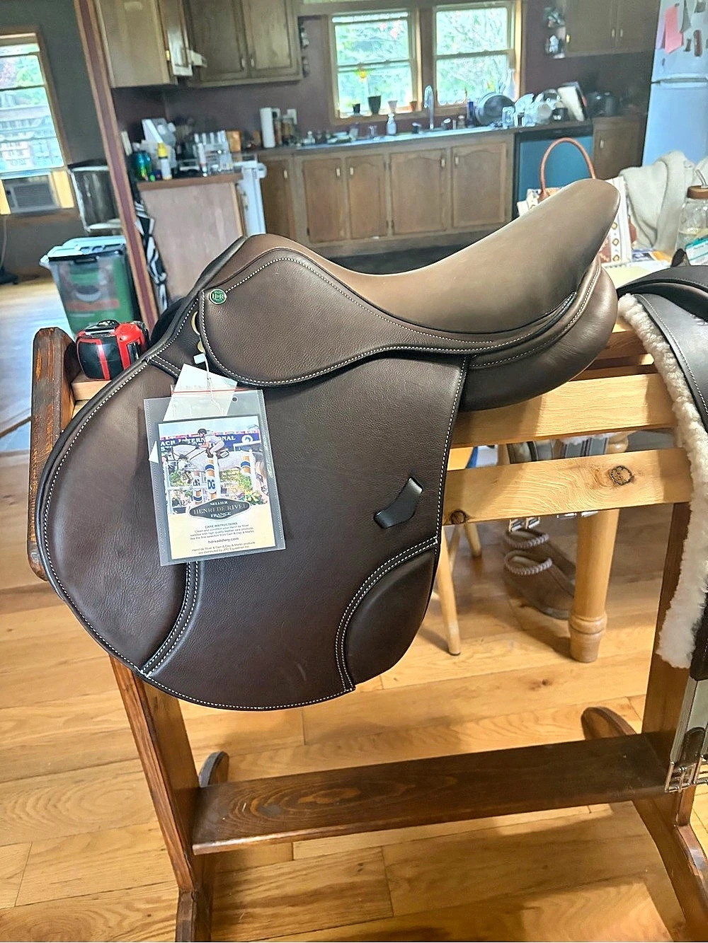 Henri de Rivel jumping Saddle